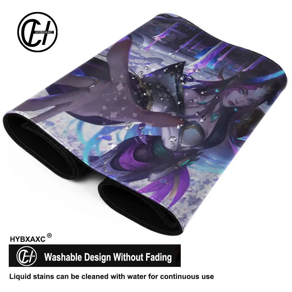 Alfombrilla de ratón de escritorio Irelia para videojuegos, alfombrilla para teclado de Anime Girl Gamer, accesorios para PC League Of Legends, alfombrilla de escritorio, alfombra de juego