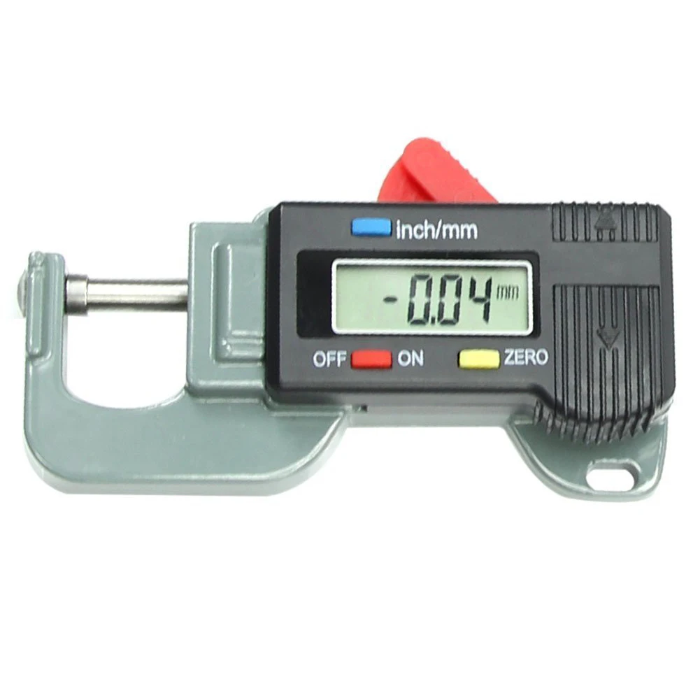 

Portable Precise Digital Thickness Gauge Meter Metal Tester Micrometer 0 to 12.7mm