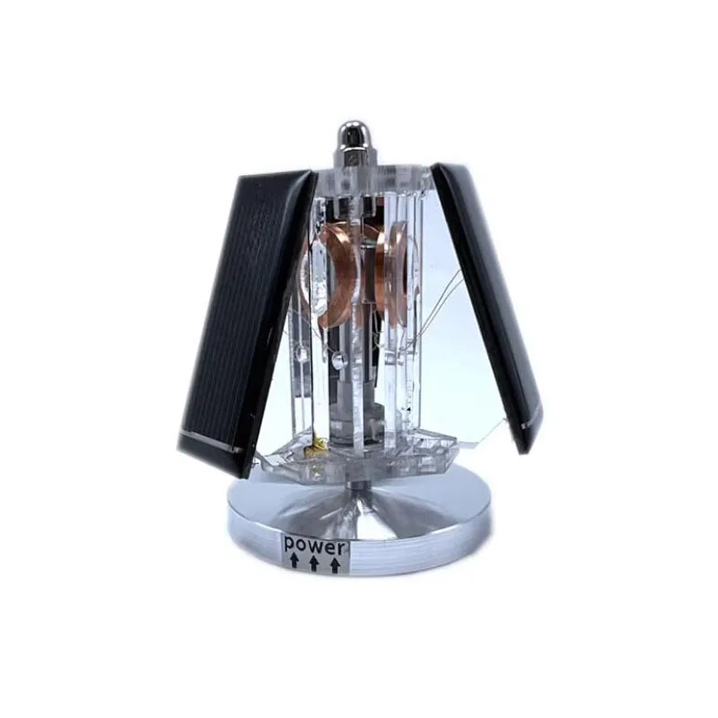 DIY Mendocino Motor Creative Magnetic Levitation Ornaments Pseudo-Perpetual Motion - Solar Science and Education Motor
