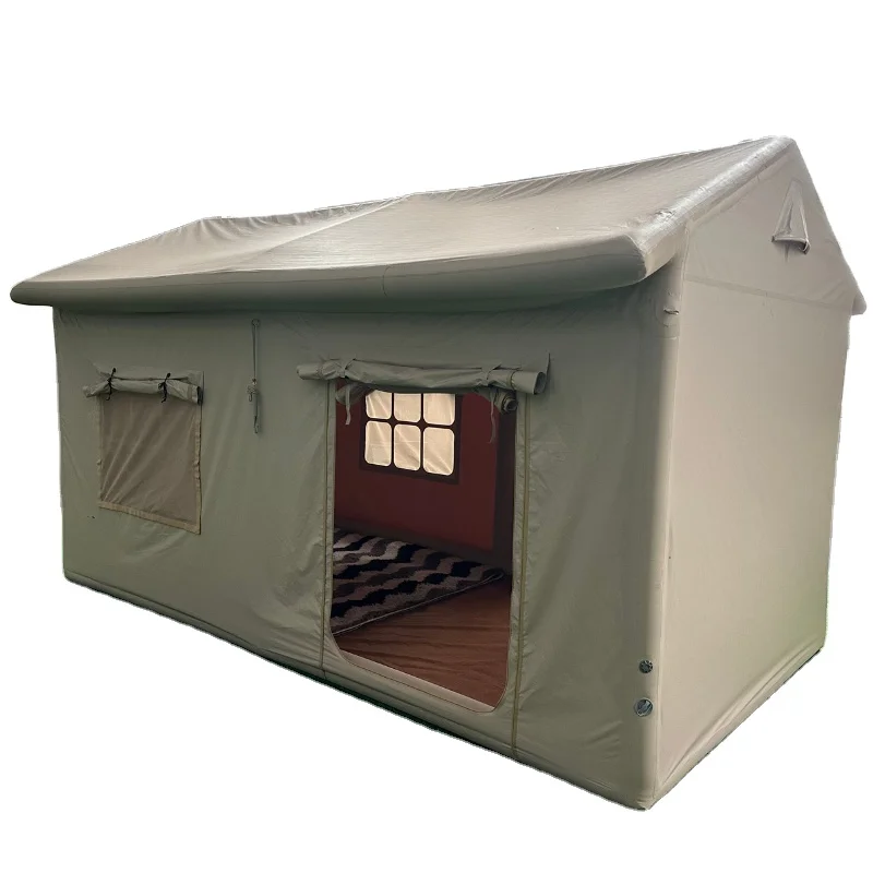 

Air Inflatable Tent Customized New Waterproof Outdoor Large Water Camping Medical Fire Shelter Rescue Tent Factory Outlet