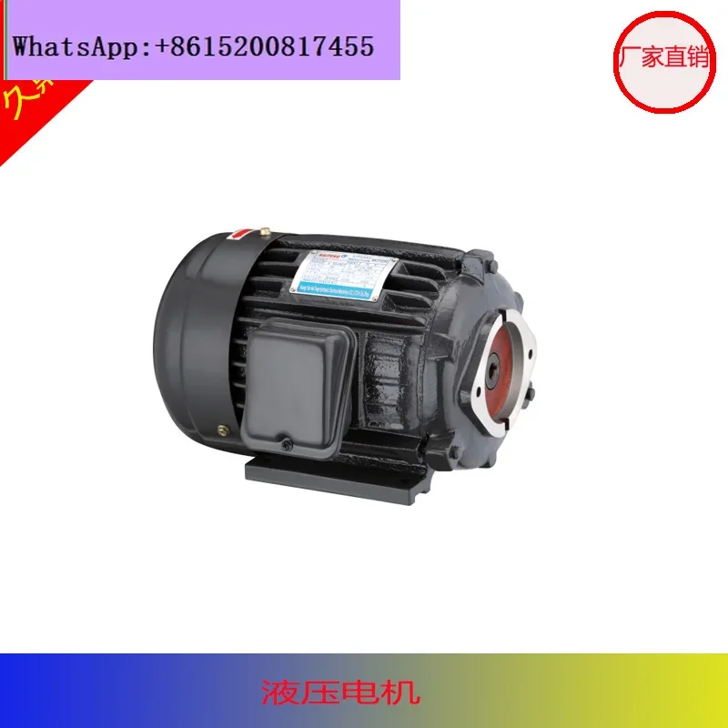 1HP-0.75KW380V hydraulic motor pump group hydraulic station motor interpolation motor