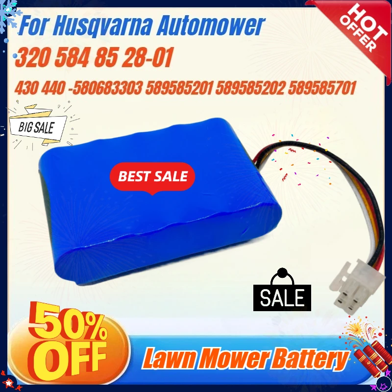 SWZY 2600mAh-/3400mAh Recharge - Lawn Mower Battery 评论和价格