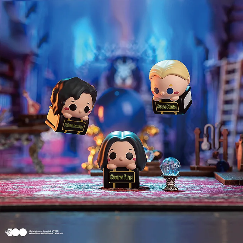 ของแท้ แฮร์รี่ พอตเตอร์ มินิ บีดส์ บลายด์แบ็ก/กล่อง - ซีรีส์ MGL ฟิกเกอร์น่ารัก สินค้าจากรายการทีวี ของขวัญสำหรับแฟนๆ