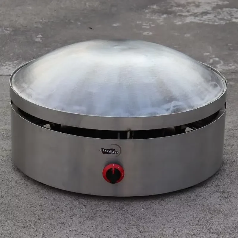 Commercial Gas Crepe Maker Large Pancake Machine Professional Griddle for Restaurant Kitchen Use High Efficiency Cooking Tool