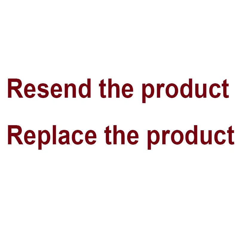 

Повторная отправка товара. Замена товара.