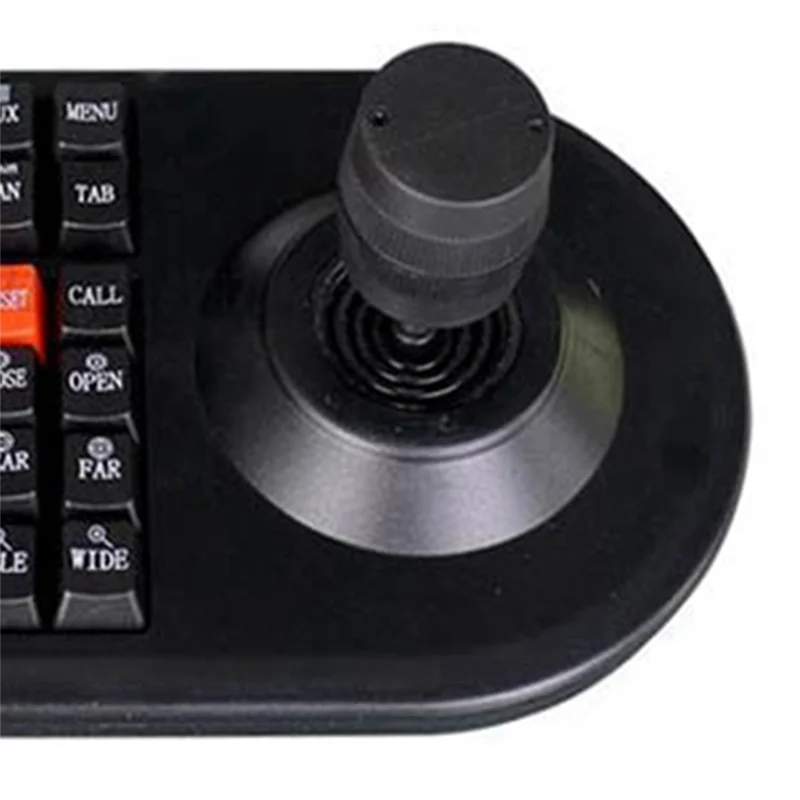 3D Joystick PTZ Toetsenbord Pan Tilt Zoom Controller voor Analoge CCTV PTZ Dome Camera RS485 Bediening Toetsenbord-EU Plug