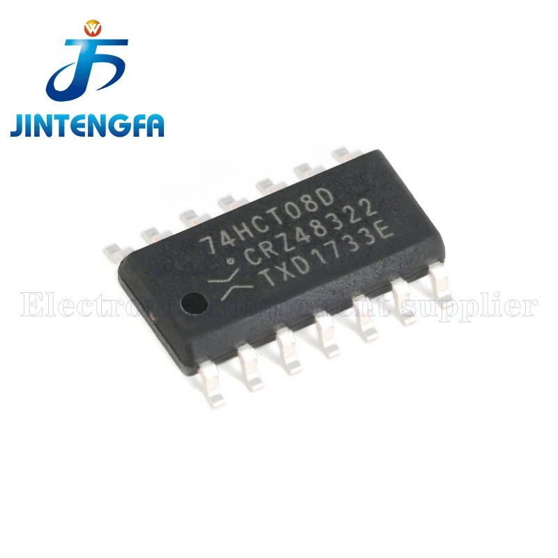 10pcs SN74HCT08DR SOIC-14 Four-way 2 Input Positive AND Gate Chip Logic Chip