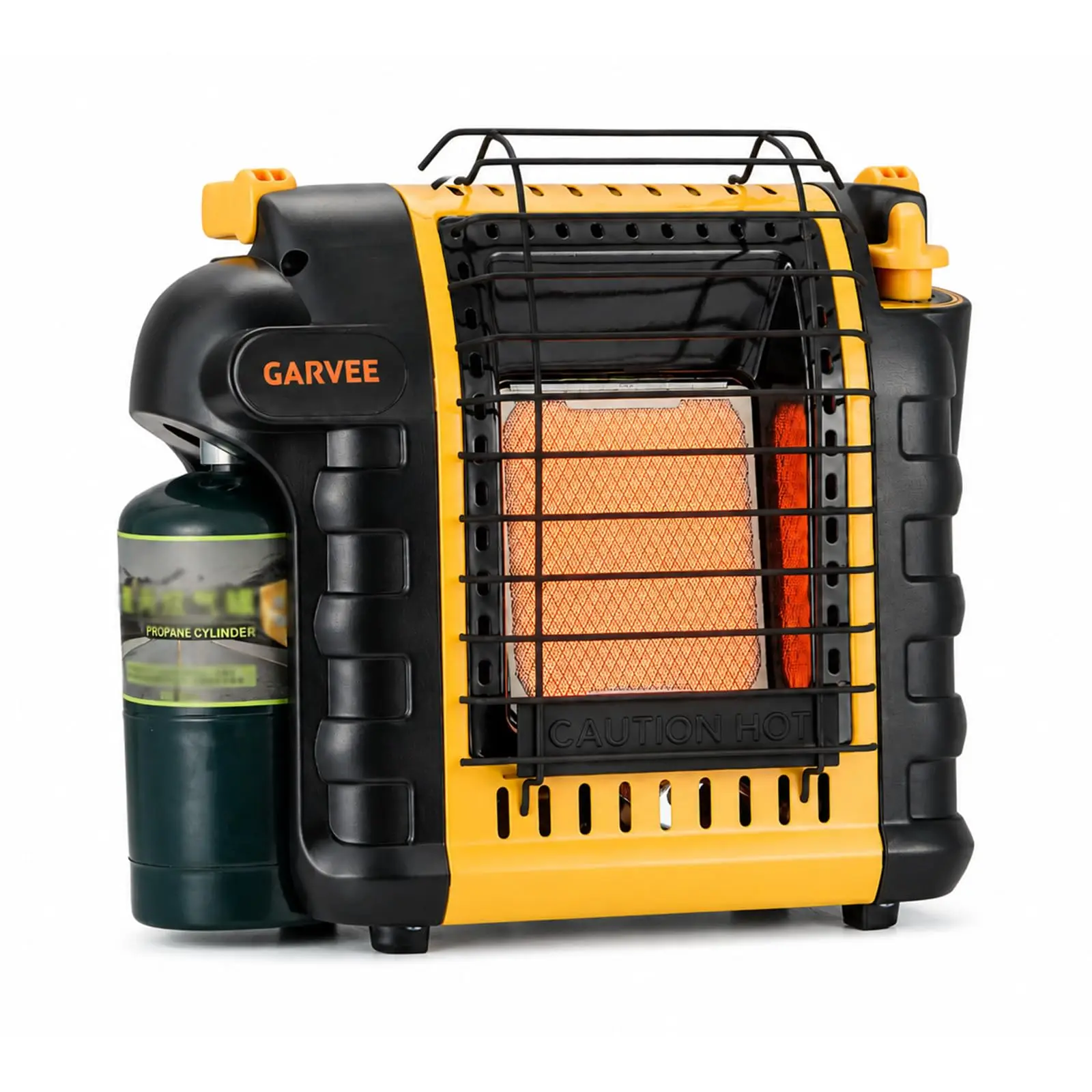 9000 BTU Portable Radiant Propane Space Heater with ODS Tip-Over Protection  Indoor-Safe for Garage, Patio, Camping, Tent