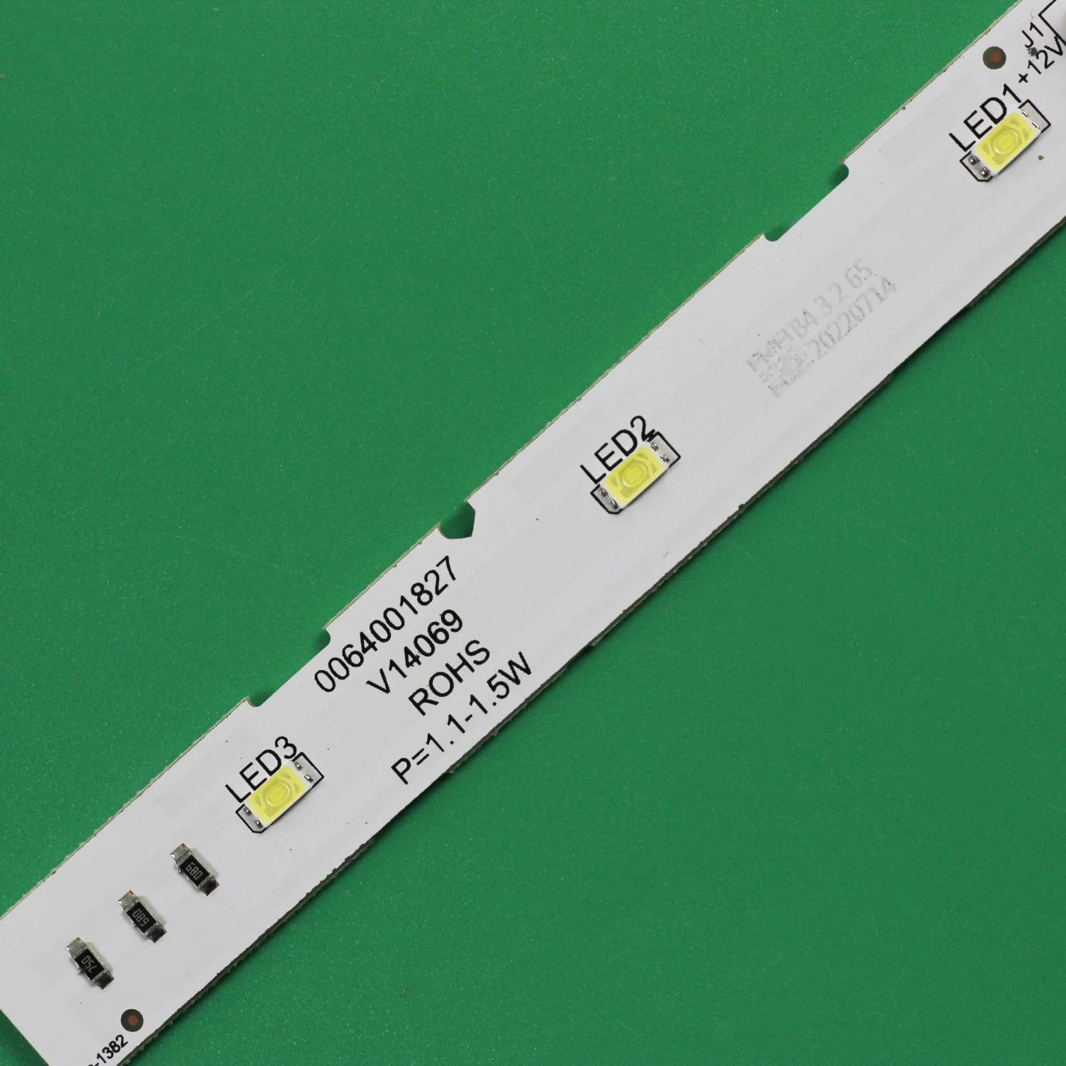 Suitable for Haier refrigerator LED light bar BCD-575WDBI0064001827MDDZ-176A06CQC19001225014