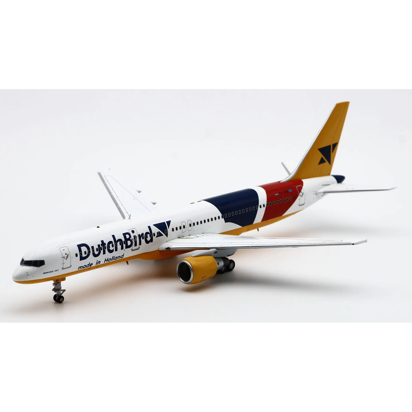 XX2316อัลลอยด์สำหรับสะสมของขวัญเครื่องบินเจ็ทปีก1:200 dutchbird Airplane Boeing B757-200 Diecast เครื่องบิน PH-DBB โมเดลพร้อมขาตั้ง