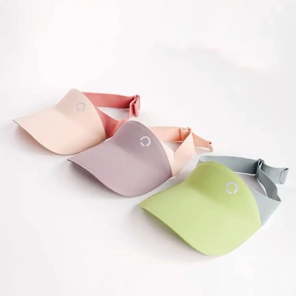 

Korean Style Seamless Sun Hat Contrast Color Shading Hat Summer Kid Sunhat Anti-UV Sun Hat Children's Empty Top Cap Kid