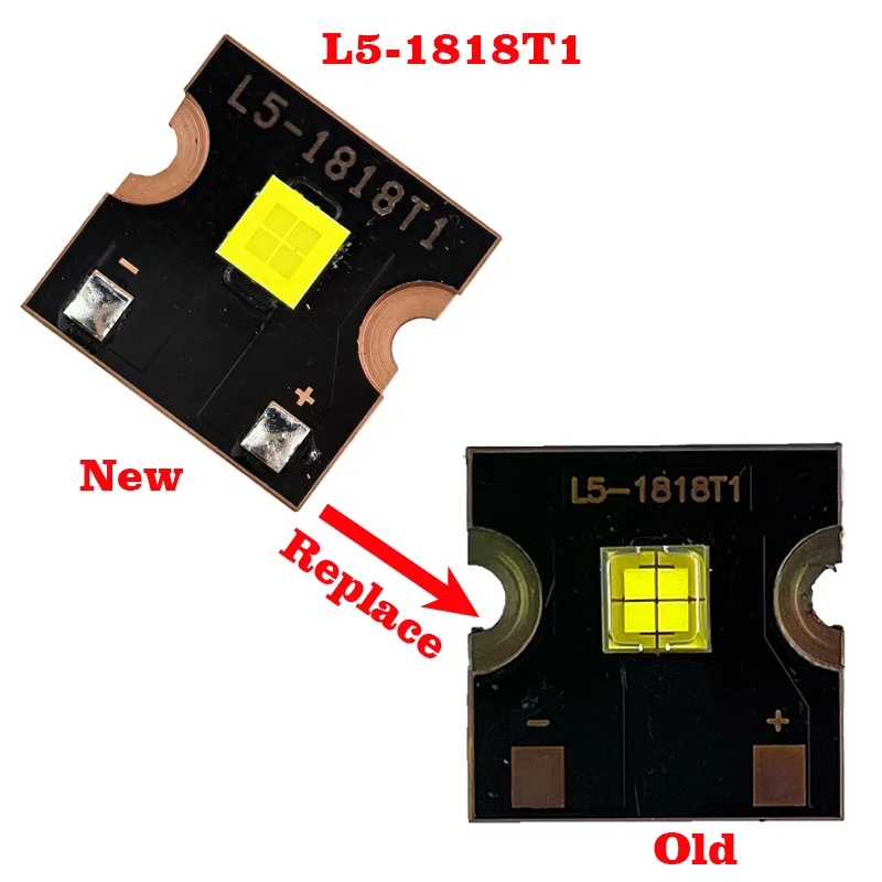 L5-1818T1 LED Stage Light Chip 30W 6-8V  Cold White High Luminous For Moving Head Lamp Projector