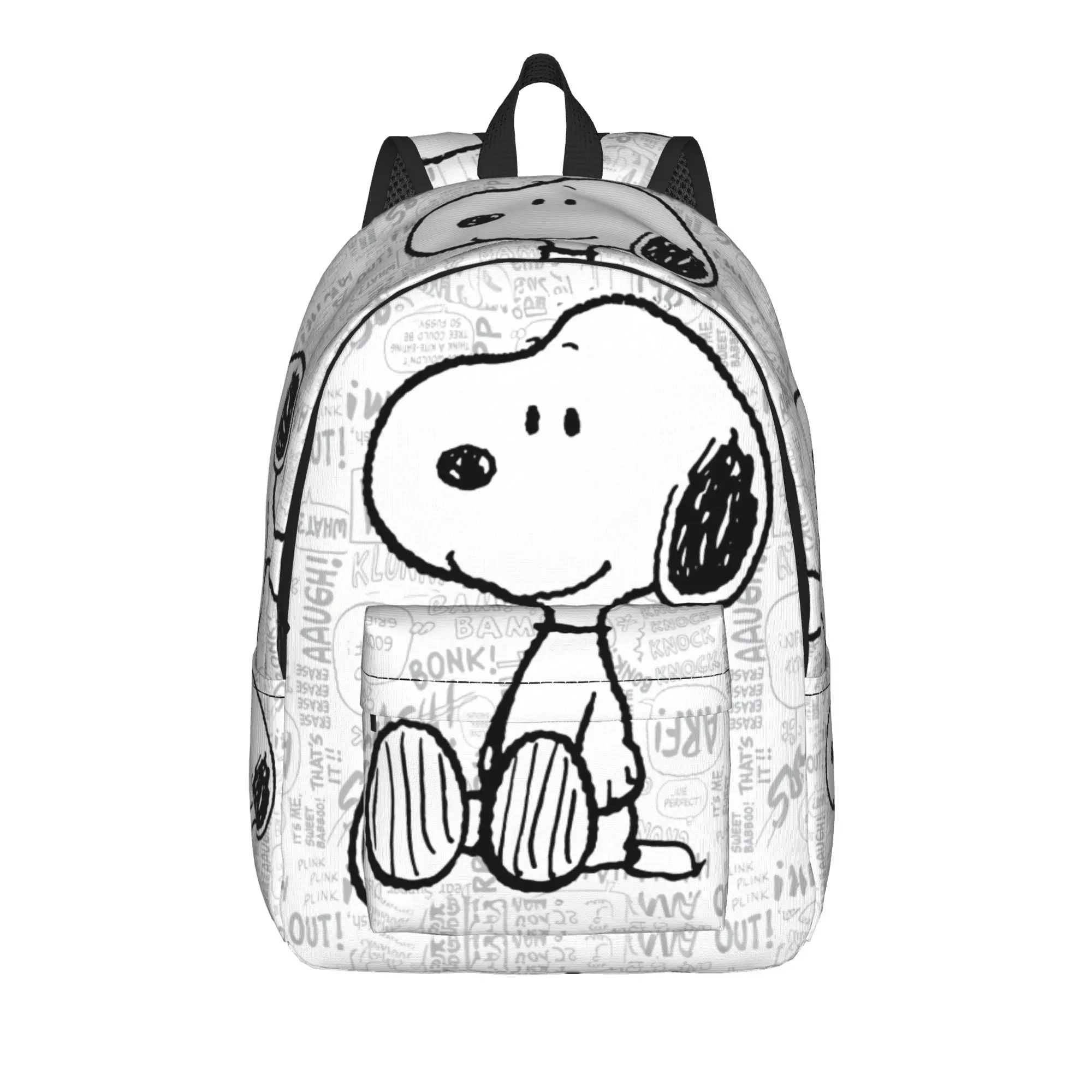 

Snoopys Dog Woodstock Backpack for Men Women Casual High School Business Daypack Laptop Computer Shoulder Bag Sports