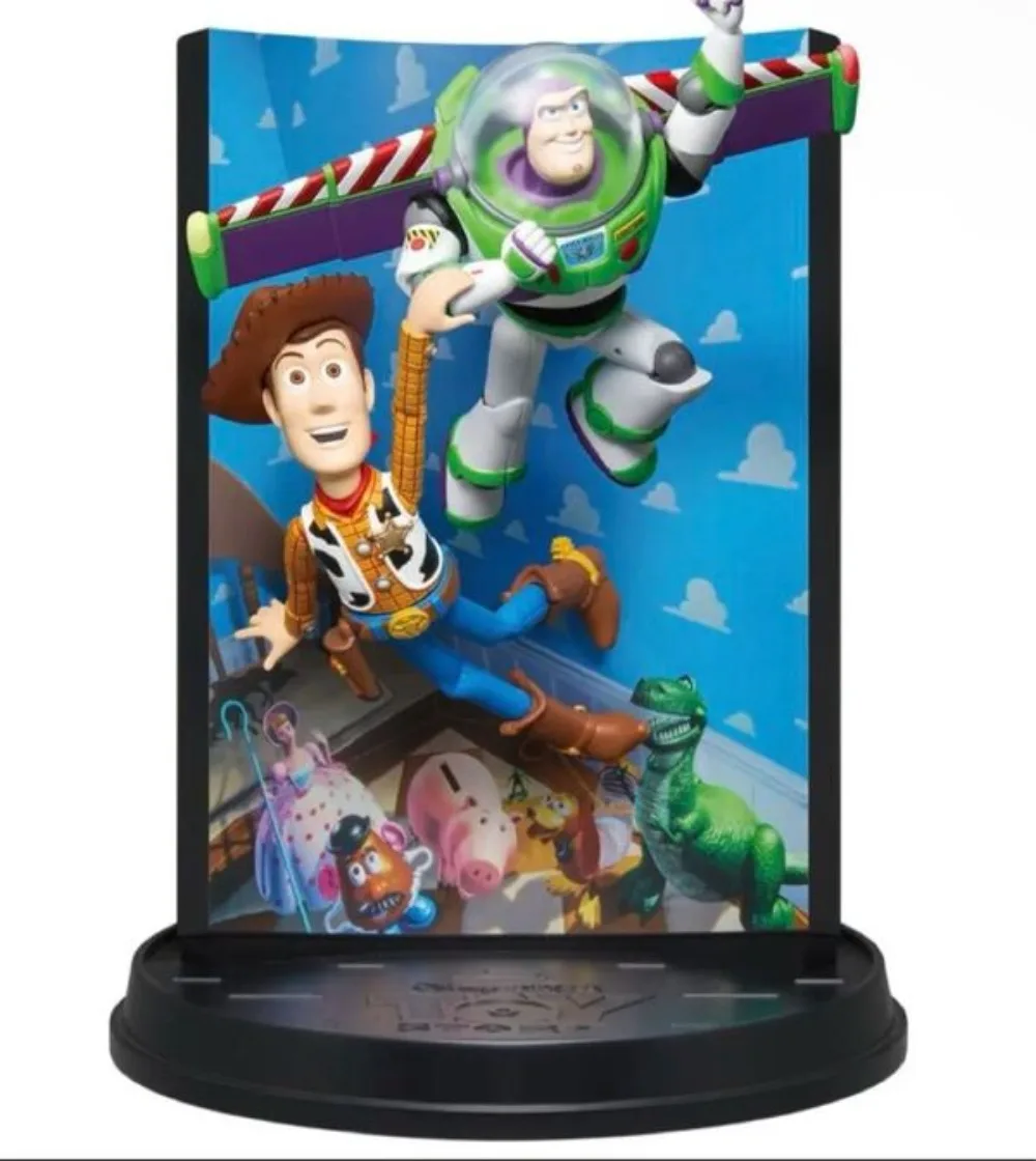 【JM】100% Original in Stock HappyKuji Buzz Lightyear Woody Model Toys  Kawaii Collection Series Garage Kit Anime Figure