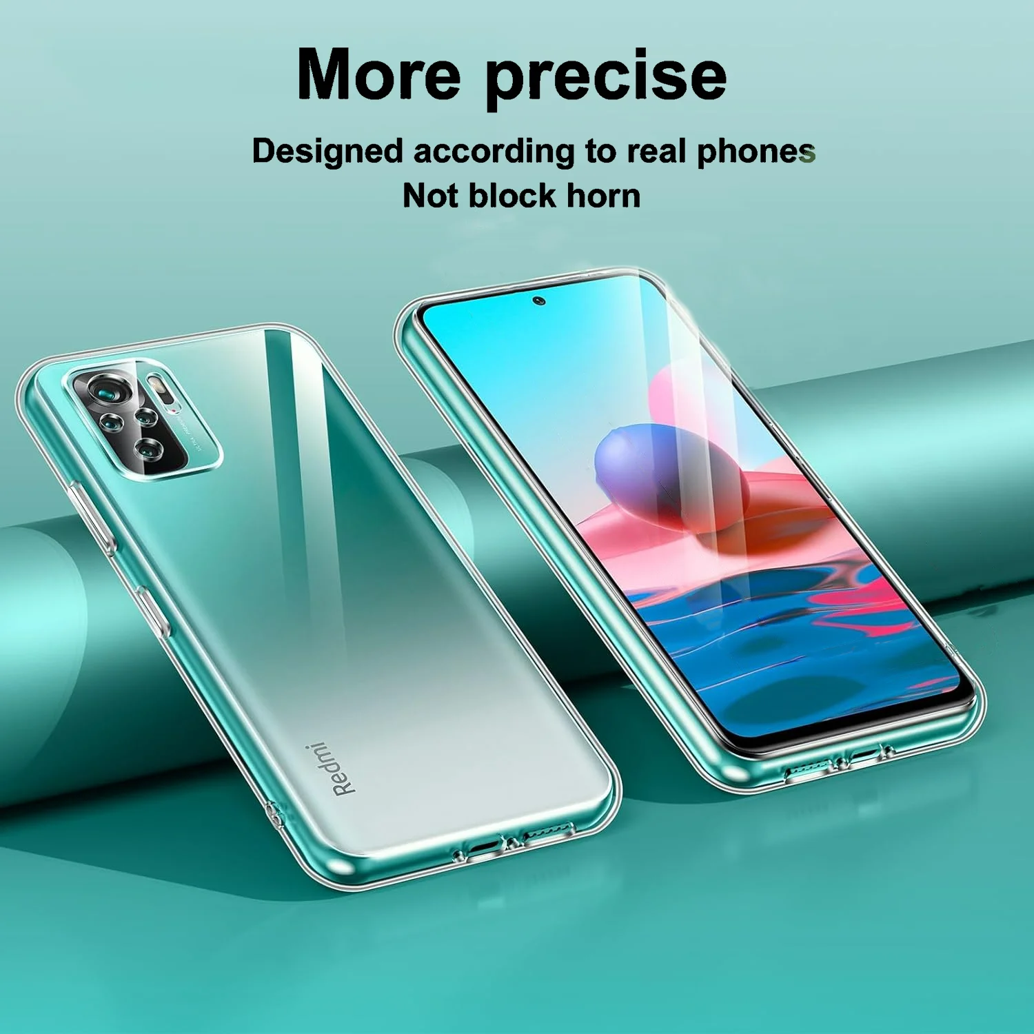 Ultra Dunne Doorzichtige Behuizing Voor Xiaomi Redmi Note 10 11 12 13 S T Pro Plus Transparante Siliconen Schokbestendige Siliconen Tpu Slanke Zachte Hoes