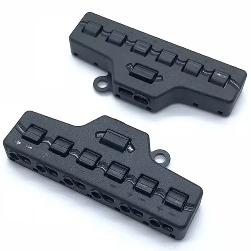 1PCS Railway Train Port Sharing Box 3/6 Distribution Port Hub For SMD Led Model Miniature Lighting System DC Lamp