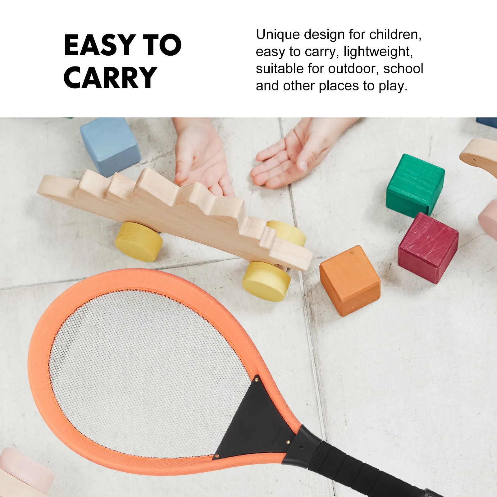 

1Set Badminton Racket Set with Ball Easy Swing Lightweight Mesh Design for Outdoor School Use Parent- Interaction Fun