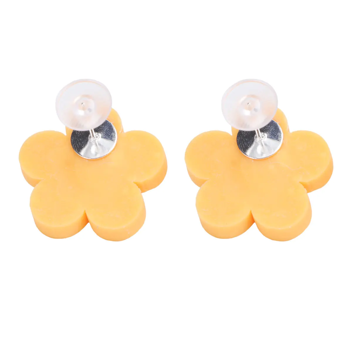 

Flower Ear Colorful Polymer Clay Earrings Lightweight Durable Jewelry Women Cute Accessories Polymer Clay Earring Gift