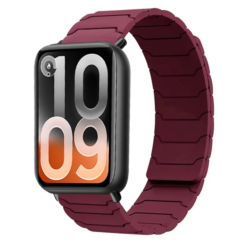 Magnetisches Silikonarmband für Xiaomi Mi Band 10 Pro/9 Pro/8 Pro, austauschbares Armband für Redmi Watch 6/5/4 Smartwatch. – Detail 8