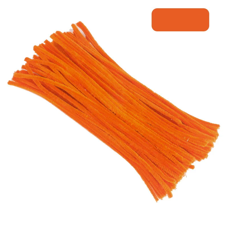 Yellow series Pipe Cleaners Craft Supplies Chenille Stems for Kids DIY Art Craft Projects, 0.6cmX30cm