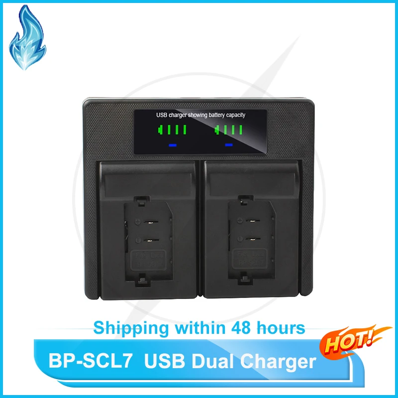 

BP-SCL2 Charger for Leica M M-P M240 M246 M262 Camera BP-SCL2 Dual Charger Battery