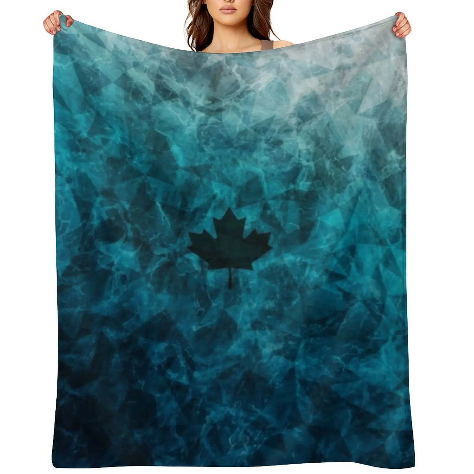 

Black Ice - JTF2 [Roufxs-RB] Throw Blanket blankets and throws christmas gifts Moving for babies Blankets