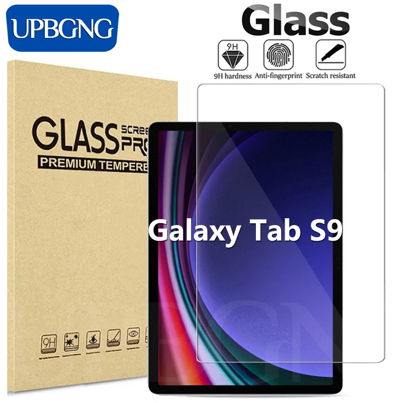 Закаленное стекло для Samsung Galaxy Tab S9 Plus, ультразащитная пленка для Samsung Galaxy Tab S9 S8 S7 FE, защитные пленки для экрана планшета