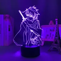 Anime Led Light Bleach Toshiro Hitsugaya for Bedroom Deco Light Brithday Gift Room Decor Manga 3d Lamp Toshiro Hitsugaya Bleach