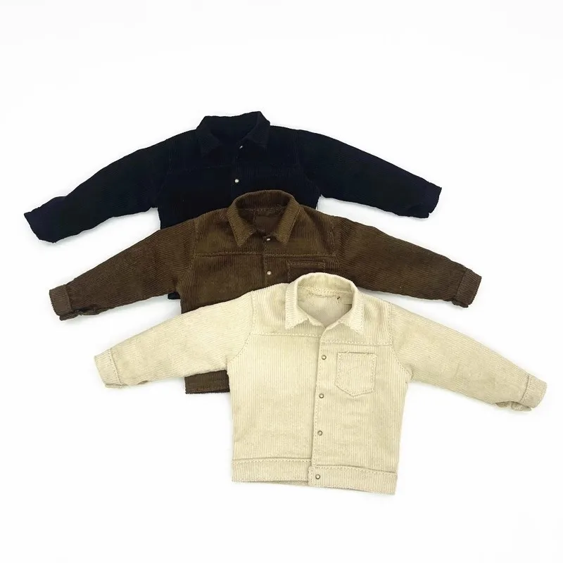 

In Stock 1/6 Scale DG072 Male Soldier Casual Jacket Trendy Top Clothes Model for 12'' Toy Figures Dolls Body Accessories