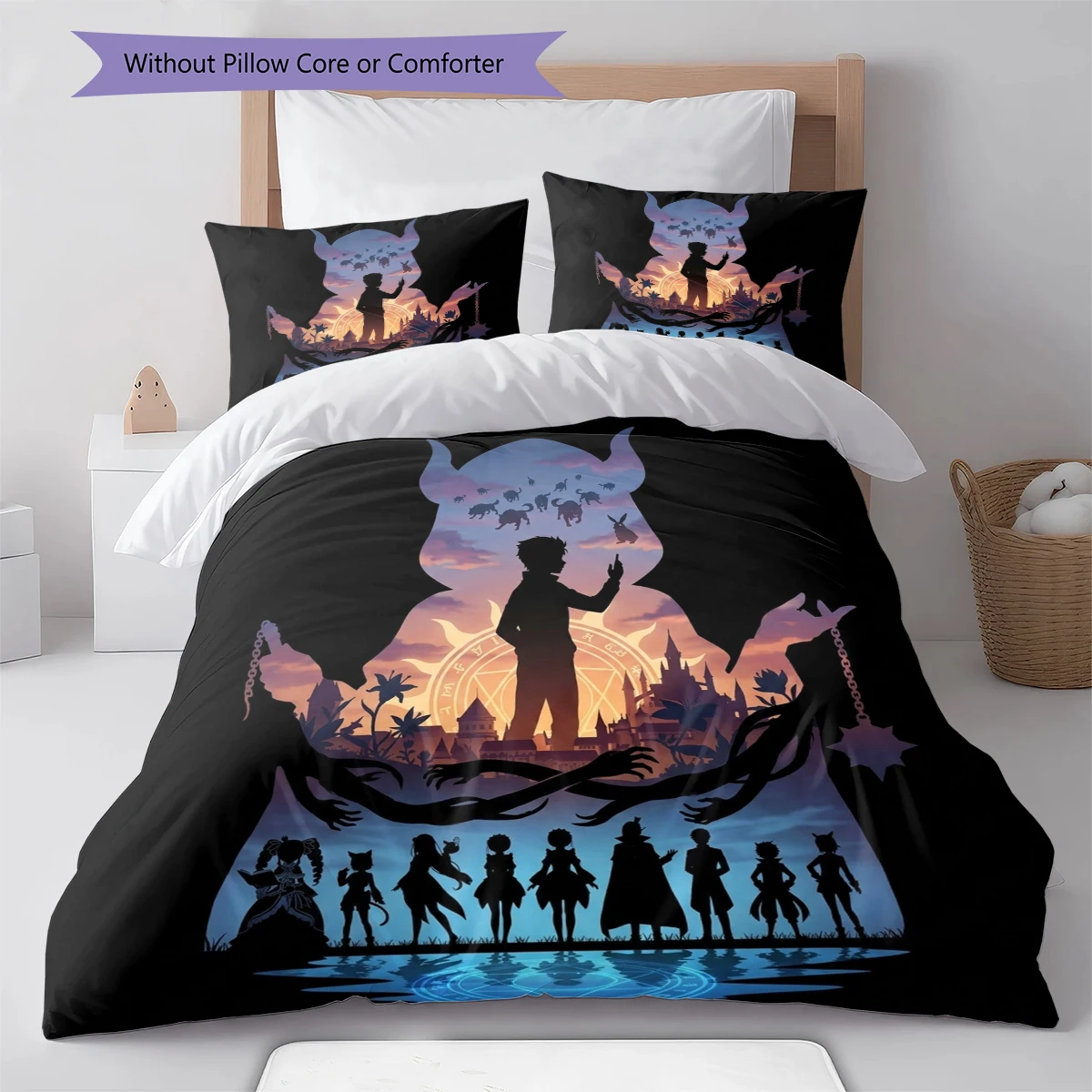 Re Zero Soft Comfort Duvet Cover, Kids Bedding Set Gift,Size  Various Options -HE112