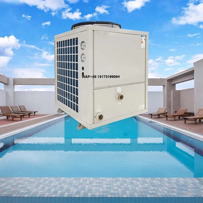 air Source Hot Water Heating Pool Heat Pump  Residential Commercial High Temperature Heat Pump for Swimming Pools