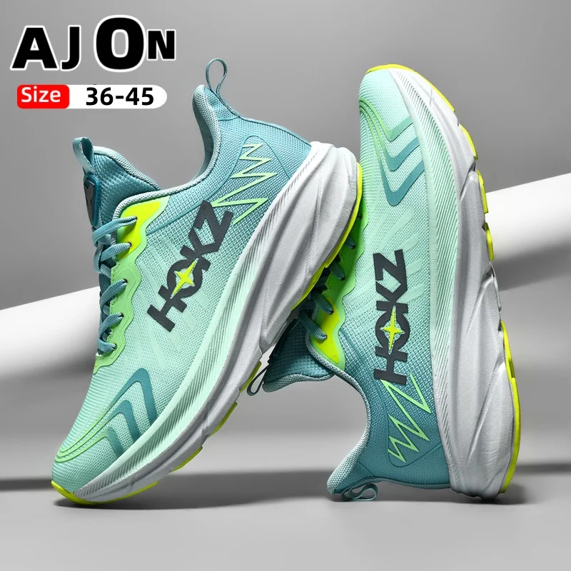 

Men's running shoes jogging breathable mesh cushioning non-slip outdoor sports shoes competition cross-country student shoes