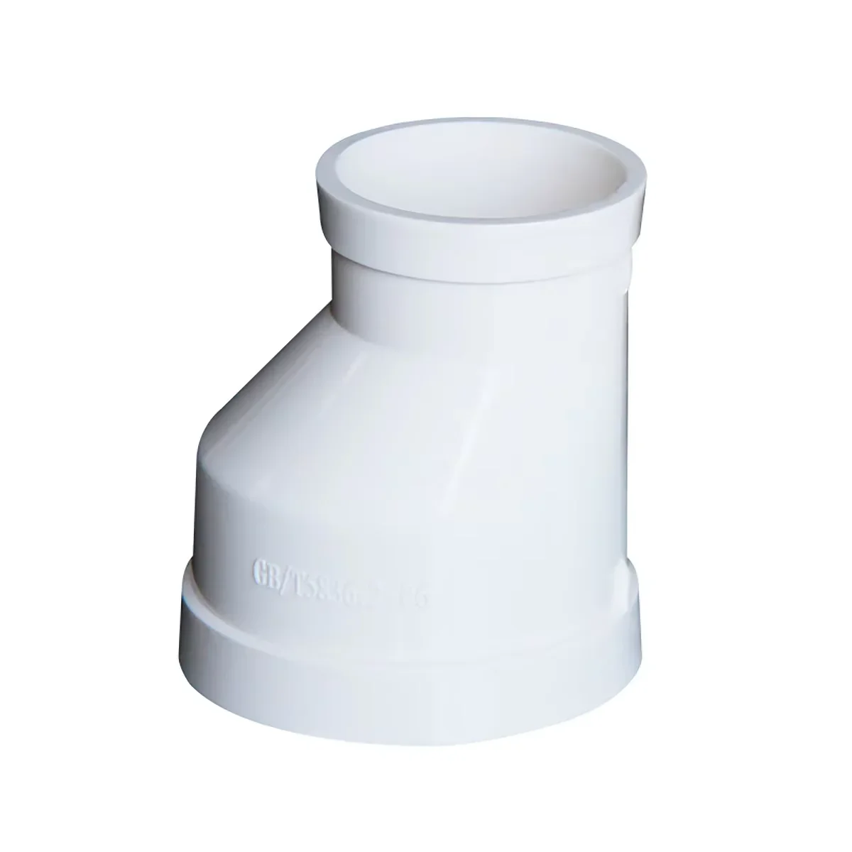 1-10Pcs White PVC Drain Pipe Offset Reducing Connector Inner Dia 50 75 110 160mm Adapter Pipe Fittings For Drainage Systems