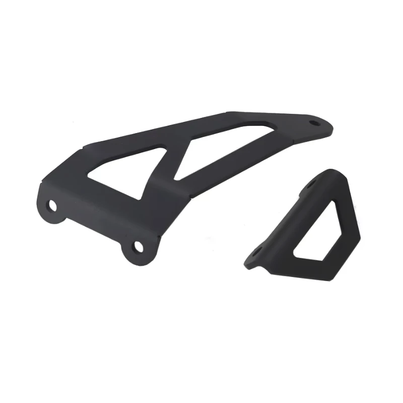 Braket Gantungan Knalpot Sepeda Motor Tempat Kosong Pijakan Kaki Belakang untuk CFMOTO 450MT IBEX 450 MT 2024 2025 Dukungan Pelat Pijakan Kaki