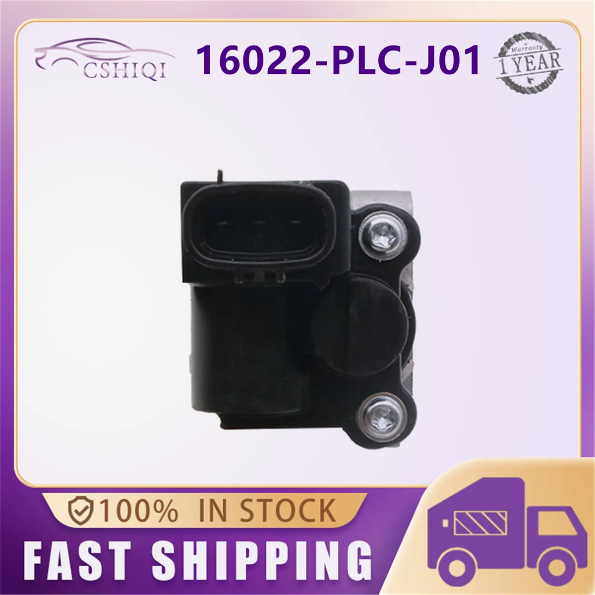 16022-PLC-J01 16022PLCJ01 Idle Air Control IAC Valve 16022 PLC J01 For Acura EL Honda Civic 1.7L 2001 2002 2003 2004 2005 view 6
