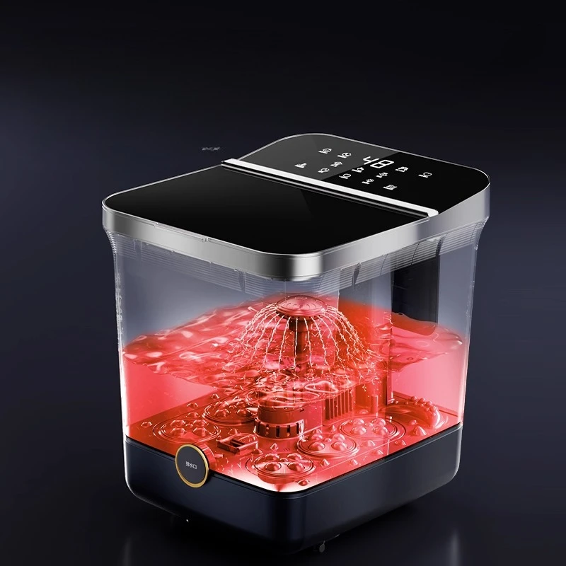 

220 В сауна автоматическое ведро для ванны электрическая массажная ванна для ног постоянная температура педикюр спа массажная ванна для ног с подогревом машина