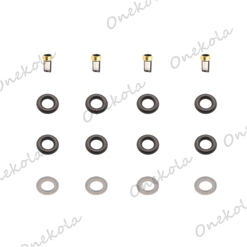 Fuel Injector repair kit Orings Filters for Jinbei Grace Yangtze Zhongxing pickup 0280156276