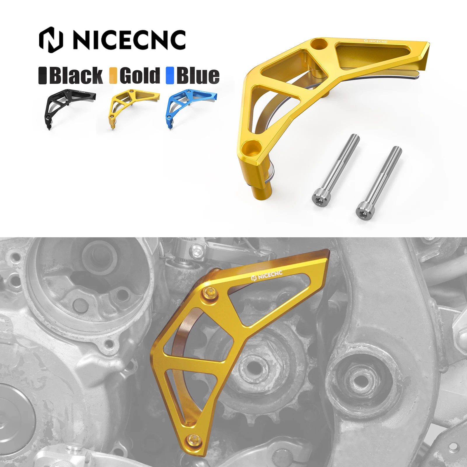 NICECNC Motorrad-Kettenradschutz für Suzuki DRZ400S DRZ400SM DR-Z400S DR-Z400SM DR-Z4S 2000-2024
