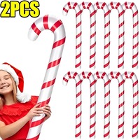 120/90CM Inflatable Christmas Candy Canes Inflatable Candy Sticks for Xmas Indoor Outdoor Decoration 2024 New Year Party Supplie