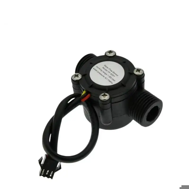 Bild 6: Hochleistungs-Durchflussmesser, DC 5-18V Durchflussmesser, 12V Wasserdurchflussmonitor, 1 Stück Hall-Durchflussmesser, 1-30L/min 1,75MPa Messgerät