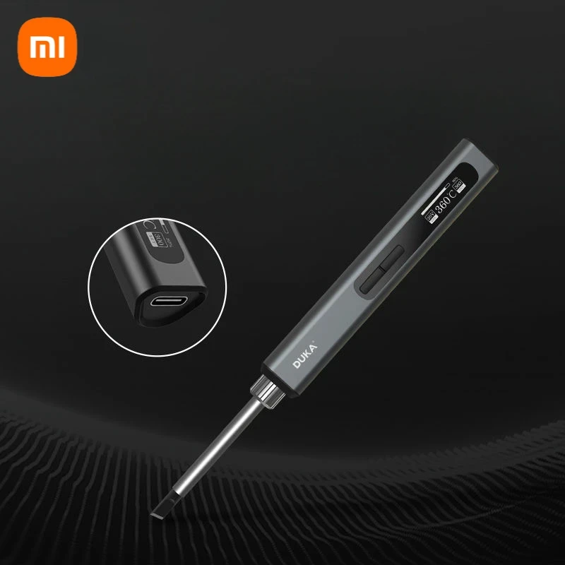 

Xiaomi DUKA EI1 Mini Temperature Electric Soldering Iron Welding Solder Rework Station Heat Pencil Tips Solder Iron Smart Tools