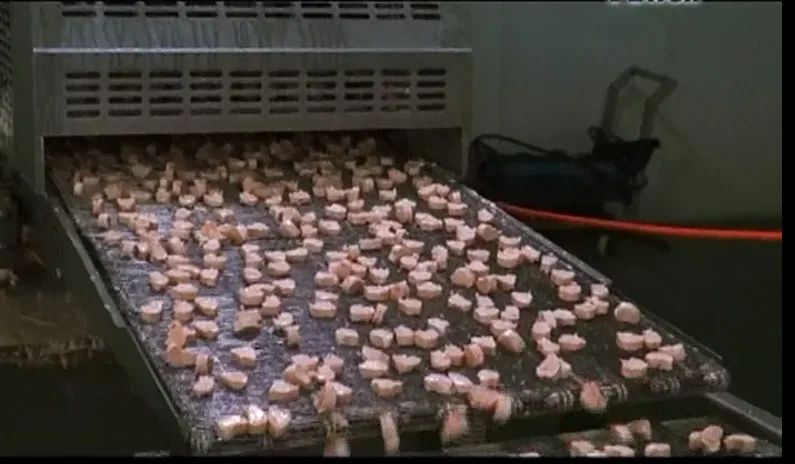 Mesin Pembentuk Patty Hamburger Daging Otomatis