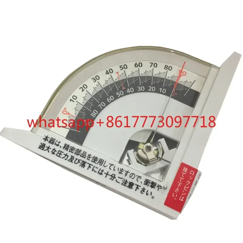 Japan angle meter LM-90 angle gauge DSR-180KD pointer  meter 90-degree meter