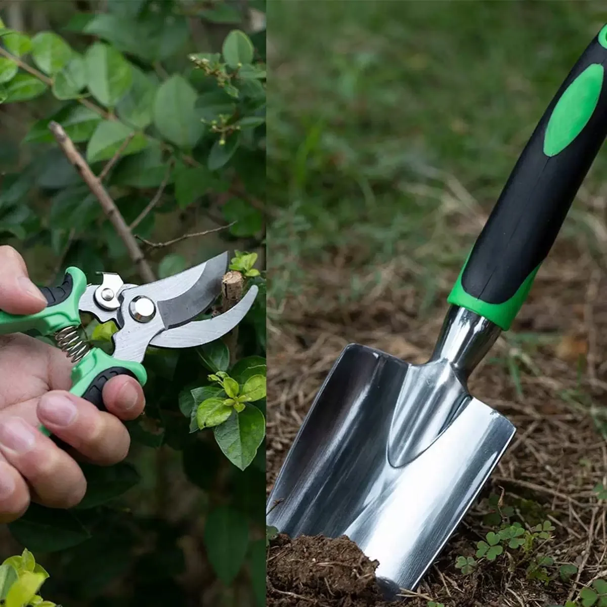 الجملة أداة حديقة متعددة الوظائف مجموعة 11 قطعة أدوات تشذيب سبائك الألومنيوم اليدوية