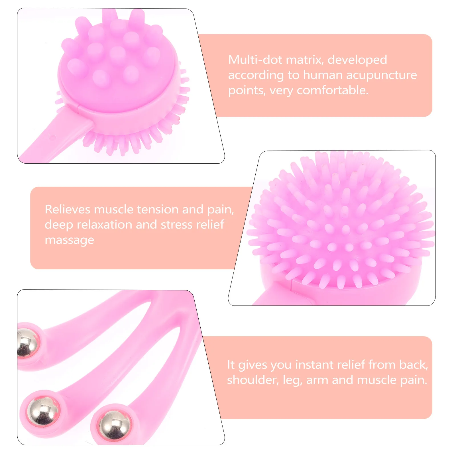 

Silicone Massaging Hammer Portable Knocking Stick For Back Shoulder Muscle Pain Relief Body Massage Tool Supple Massage Stick