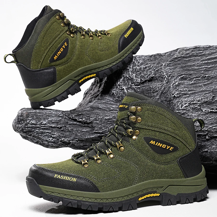 

Мужская походная обувь, новые высококачественные прочные тренировочные спортивные кроссовки для альпинизма и кемпинга, дышащие стабильные горные кроссовки для мужчин