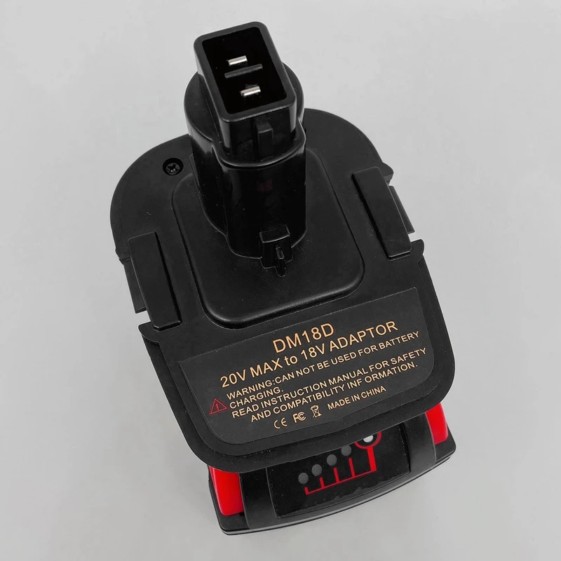 DM18D Adapter Suitable For Dewei To Nickel 14.4V-18V Lithium Battery Tool Converter