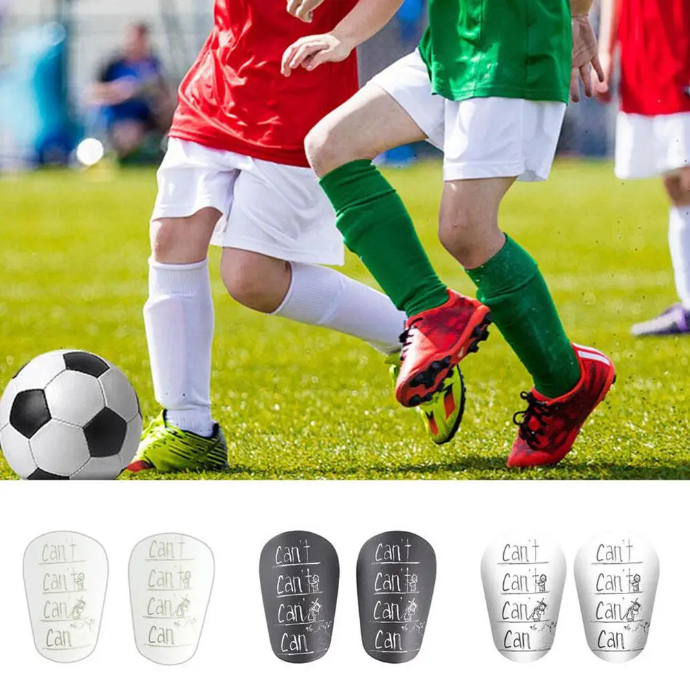 1 Pairs Eva Sponge Small Mini Shin Pads Wear-resistant Leg Shin Absorbing Football Soccer Guards Training Shock Protector R6o7