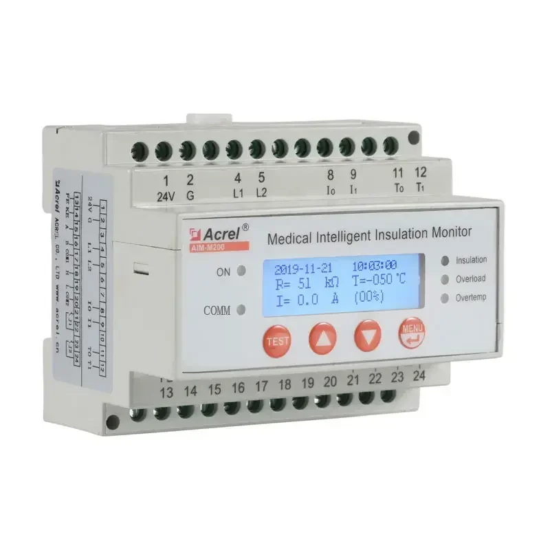 

AIM-M200 Medical Insulation Resistance ing Device for IT System CCU with Relay Output