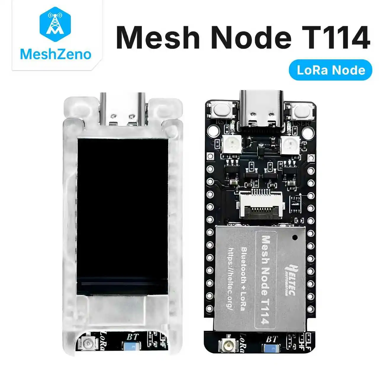 

Heltec T114 V2 LoRa Meshtastic Tracker with Display, GPS Support for Positioning, Low Power IoT Bluetooth Development Board